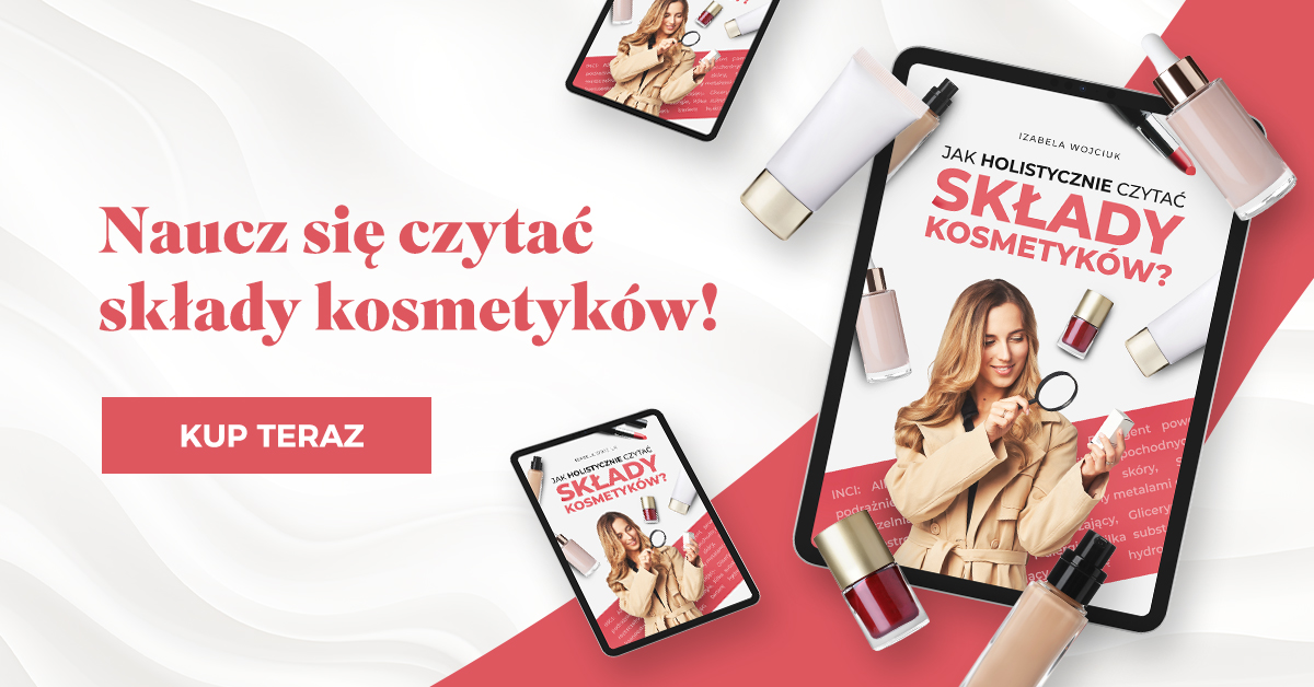 banner reklamowy dla ebooka jak holistycznie czytać składy produktów 