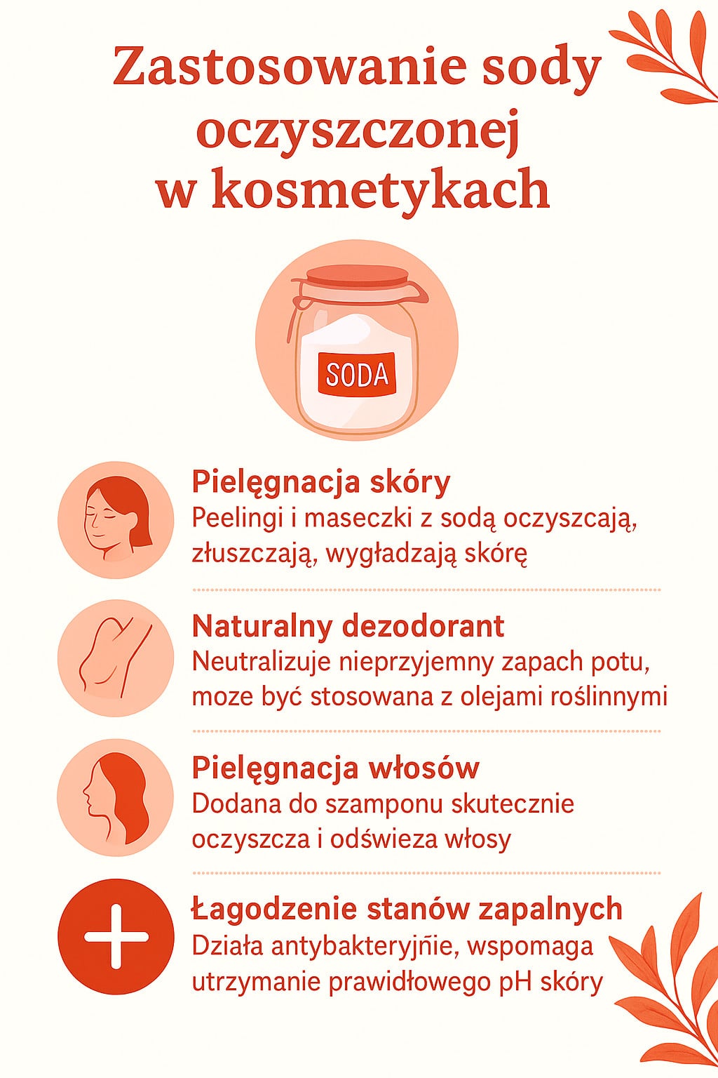 soda oczyszczona w kosmetykach