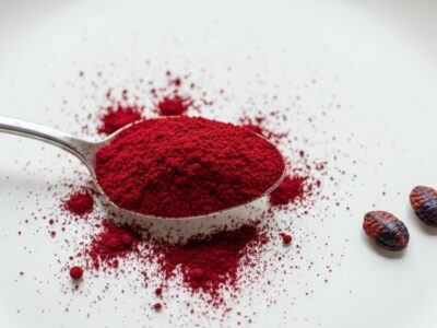 Czerwony barwnik koszenila (E120) – owady na talerzu - obrazek wyróżniający
